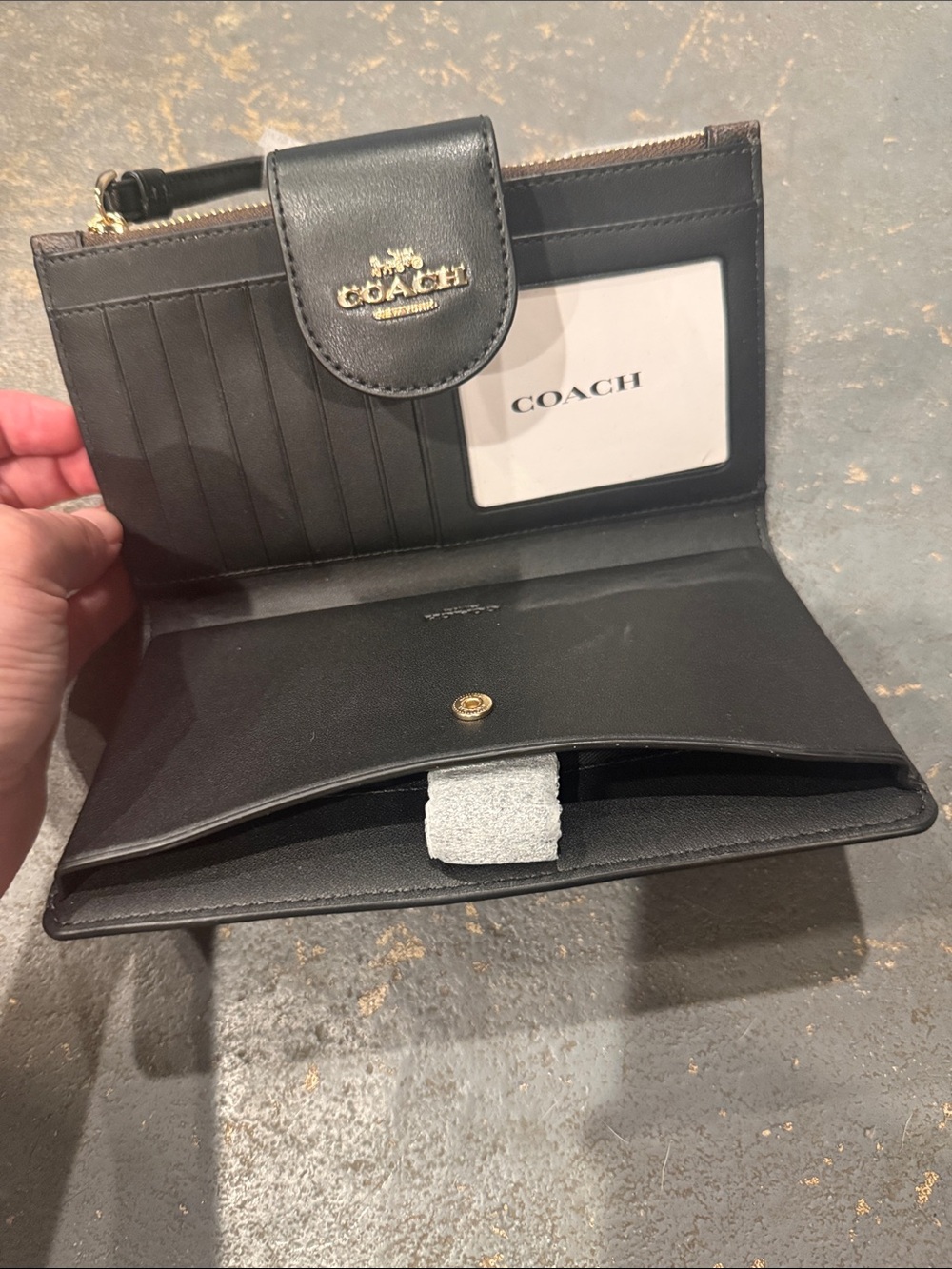 Coach Colorblock Tech Wallet - Picture 2 of 4